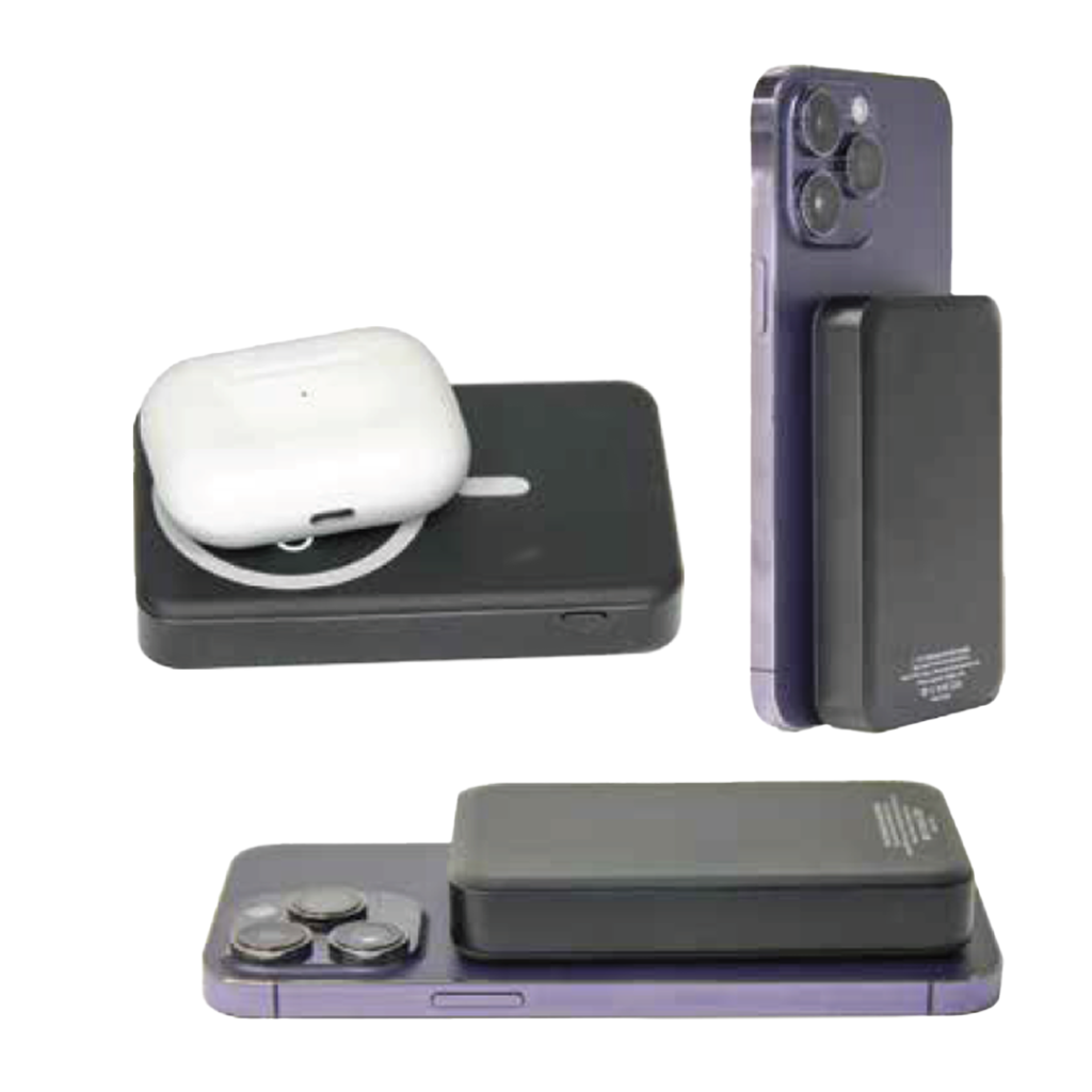 MAG SAFE POWER BANK LIGHT UP LOGO