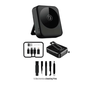 6 IN WIRELESS CHARGER (15W) with multi-cables and cleaning kit