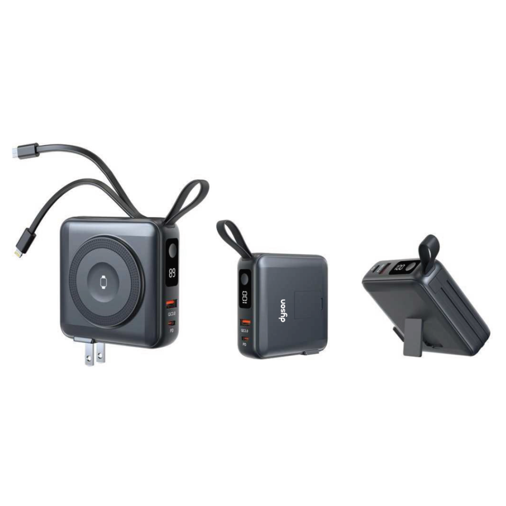 POWERBANK (10000mAh) with wall charger – 6 IN 1