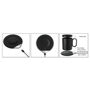 AN INTELLIGENT MUG WARMER & PHONE WIRELESS CHARGER