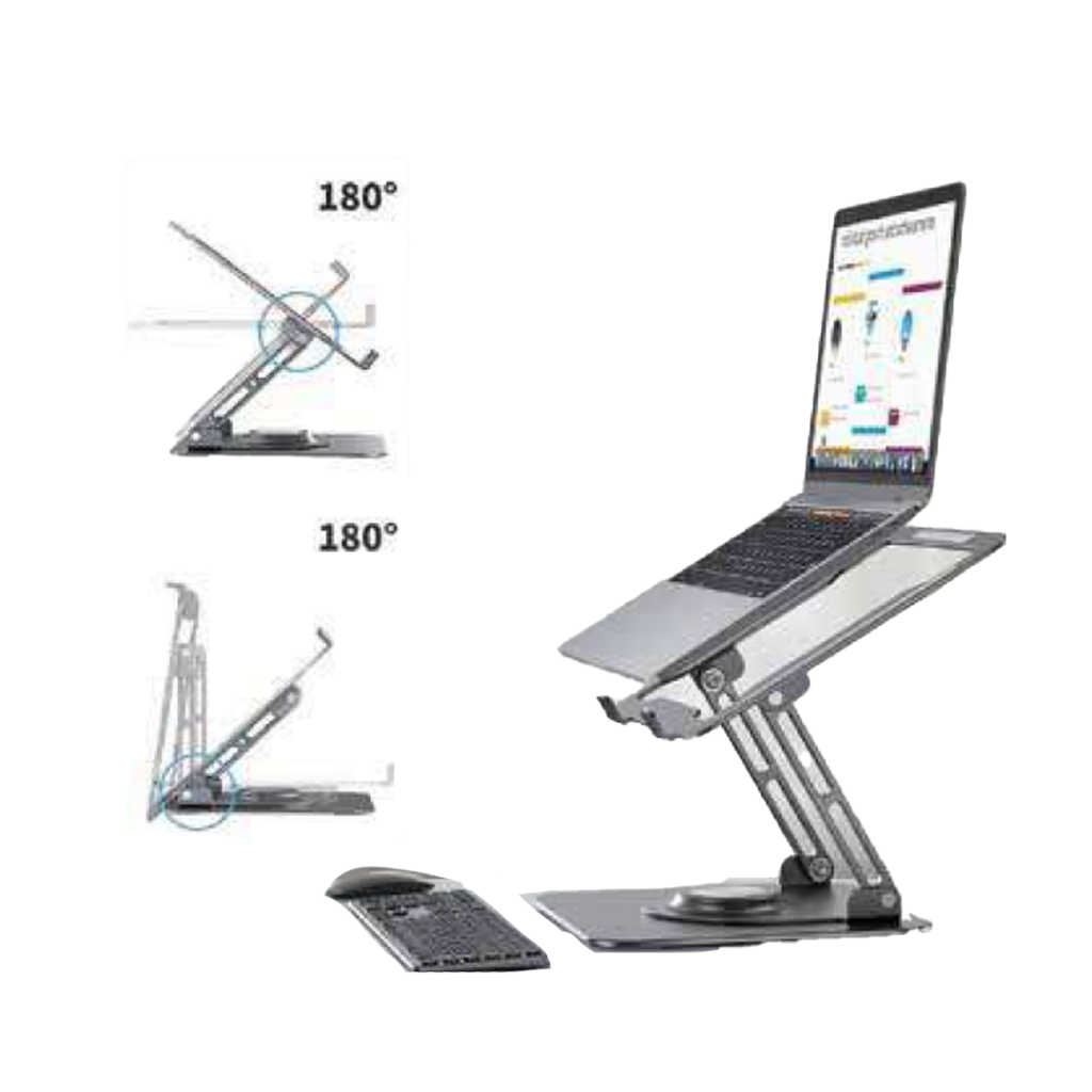 LAPTOP STAND, ERGONOMIC HEIGHT ANGLE ADJUSTABLE