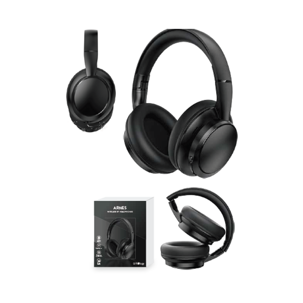Wireless Bluetooth over-ear headphones