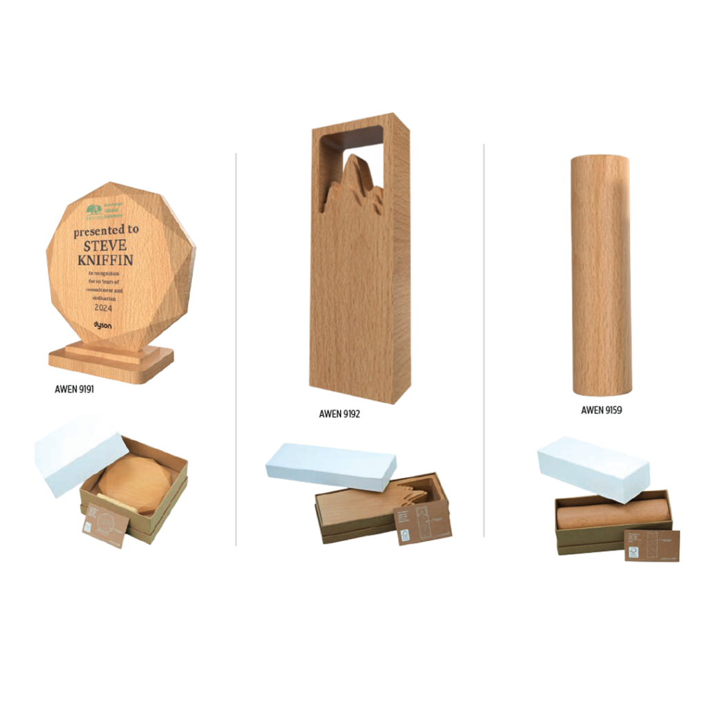 Limited edition sustainable trophy