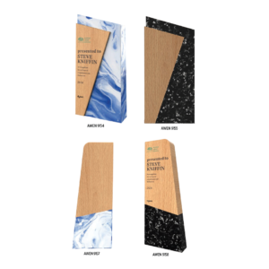 Limited edition sustainable trophy