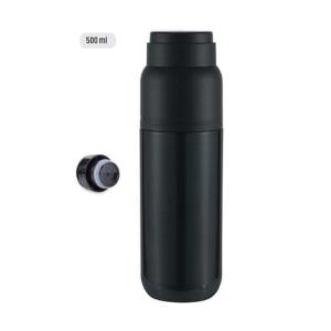 Double walled stainless steel vacuum flask